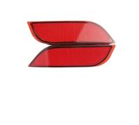 Tianwu03 Reflector de parachoques trasero compatible con Subaru Impreza XV Crosstrek 2007+, luz de freno y señal de parada.(Red Lens)