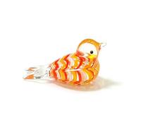 TIANXIAOQWE Figura de pájaro de cristal, adornos de animales, decoración de Pascua, hogar, jardín, accesorios