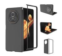 TIANYUE Compatible con el Honor Magic V3, Funda de Silicona líquida a Prueba de Golpes para el Honor Magic V3-Negro