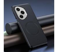 TIANYUE Funda Honor 400 Pro Delgada [Carga Inalámbrica Magnética] TPU Blando con Textura de Piel, Anti-Huellas y Suave al Tacto, Funda para Honor 400 Pro-Negro