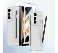 TIANYUE Funda para Honor Magic V2, con S Pen y Ranura para lápiz, Funda con Protector de Pantalla Incorporado para Honor Magic V2