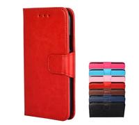 TIANYUE Funda para Motorola Moto G100 2025 5G, Flip Cover Libro Case Fundas con Función Soporte, Cover Cuero PU Wallet con Ranura para Tarjetas para Motorola Moto G100 2025 5G-Rojo
