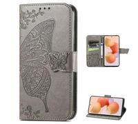 TIANYUE Funda para Oukitel C3, Patrón de Mariposa Flip Wallet Case, Flip Magnético Funda con Soporte Plegable Ranuras para Tarjetas Case para Oukitel C3