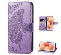 TIANYUE Funda para Oukitel C3, Patrón de Mariposa Flip Wallet Case, Flip Magnético Funda con Soporte Plegable Ranuras para Tarjetas Case para Oukitel C3