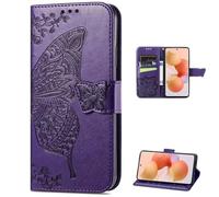 TIANYUE Funda para Oukitel C3, Patrón de Mariposa Flip Wallet Case, Flip Magnético Funda con Soporte Plegable Ranuras para Tarjetas Case para Oukitel C3