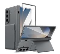 TIANYUE Funda para Samsung Galaxy Z Fold8, Cubierta Protectora Dura de PC con Porta S Pen, Protector de Pantalla Incorporado, Ranura para Tarjeta y Soporte Plegable