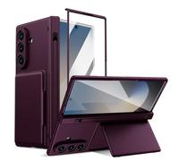 TIANYUE Funda para Samsung Galaxy Z Fold8 Ultra, Cubierta Protectora Dura de PC con Porta S Pen, Protector de Pantalla Incorporado, Ranura para Tarjeta y Soporte Plegable