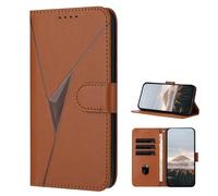TIANYUE Funda para Vivo Y31d 4G, Moda Carcasa Libro Flip Wallet Case, Premium Cuero PU Funda con Soporte Plegable Ranuras para Tarjetas Case para Vivo Y31d 4G-Marrón