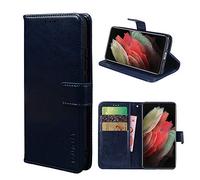 TIANYUE Funda TCL 30 SE Fundas, Cáscara Tapa Cierre Magnético y Ranuras Tarjetas Carcasa Libro Protección para Teléfono TCL 30 SE Case-Azul Oscuro