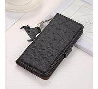 TIANYUE Piel Genuina Funda para Xiaomi Redmi Note 15 Pro con Tapa y Tarjetero, Tipo Libro Flip Wallet Case con función de [Bloqueo RFID], Carcasa para Xiaomi Redmi Note 15 Pro-Negro