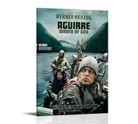 TIANYXYF Aguirre, La ira de Dios, películas populares y emocionantes series de televisión, póster decorativo para pared, pintura decorativa para dormitorio, pósteres, 40 x 60 cm, estilo marco