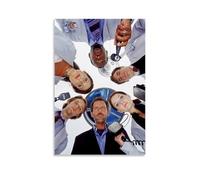 TIANYXYF House M.D - Póster decorativo para pared, diseño de películas populares y emocionantes series de televisión, 50 x 75 cm, estilo sin marco