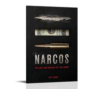 TIANYXYF Narcos - Póster decorativo de películas populares y emocionantes series de televisión para pared, pintura decorativa para dormitorio, 50 x 75 cm, estilo marco