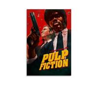 TIANYXYF Pulp Fiction - Póster decorativo para pared, diseño de películas populares y emocionantes series de televisión, 20 x 30 cm, estilo sin marco