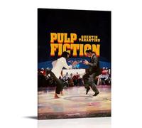 TIANYXYF Pulp Fiction - Póster decorativo para pared, diseño de películas populares y emocionantes series de televisión, 40 x 60 cm, estilo marco