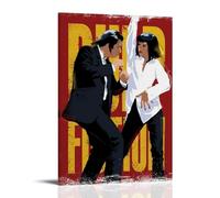 TIANYXYF Pulp Fiction - Póster decorativo para pared, diseño de películas populares y emocionantes series de televisión, 40 x 60 cm, estilo marco