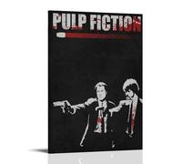 TIANYXYF Pulp Fiction - Póster decorativo para pared, diseño de películas populares y emocionantes series de televisión, 20 x 30 cm, estilo marco