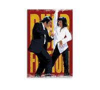 TIANYXYF Pulp Fiction - Póster decorativo para pared, diseño de películas populares y emocionantes series de televisión, 60 x 90 cm, estilo sin marco