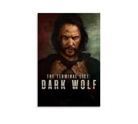 TIANYXYF The Terminal List - Póster decorativo para pared, diseño de lobo oscuro, películas populares y emocionantes series de televisión, 20 x 30 cm, estilo sin marco