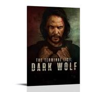 TIANYXYF The Terminal List - Póster decorativo para pared, diseño de lobo oscuro, películas populares y emocionantes series de televisión, 30 x 45 cm, estilo marco