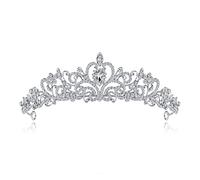 Tiara de Cristal Real Reina Rey y Corona Desfile Belleza graduación Novia Corona joyería para el Cabello de Boda Tiara
