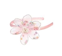 Tiara Indra flor rosa - Souza