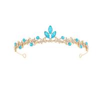 Tiara para el pelo de boda, tiara de cristal, tiara de novia, corona, accesorios para el cabello, tocados para boda, Halloween, cumpleaños, graduación, concurso de graduación, M, aleación, Cristal