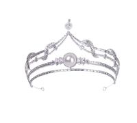 Tiara, vintage perla tiara corona boda nupcial tiaras tiaras diadem tiaras para mujeres accesorios para el cabello de boda de novia
