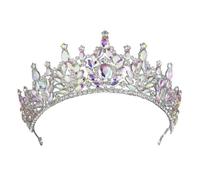 Tiaras de cristal vintage de reina para novia, boda, fiesta, diadema, para el pelo