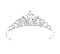 Tiaras de princesa reina con diamantes de imitación para Halloween, boda, graduación, fiesta nupcial, desfile, M, aleación, No es una piedra preciosa