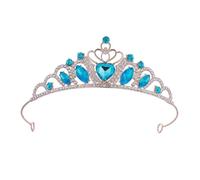 Tiaras de princesa reina con diamantes de imitación para Halloween, boda, graduación, fiesta nupcial, desfile, M, Metal, No es una piedra preciosa
