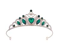 Tiaras de princesa reina con diamantes de imitación para Halloween, boda, graduación, fiesta nupcial, desfile, M, Metal, No es una piedra preciosa