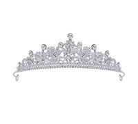 Tiaras de tiaras de cristal barroco para princesa diadem corona corona para bodas cabello joyas para la novia de la novia