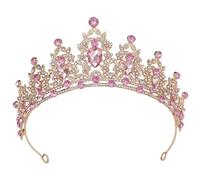 Tiaras para mujer, coronas de reina de cristal brillante, tiara de princesa, accesorios para el cabello de novia para mujer, cumpleaños, Halloween, Cosplay, fiesta de Navidad, graduación, coronas d