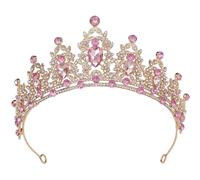 Tiaras para mujer de cristal brillante, coronas de reina, tiara de princesa, accesorios para el pelo de novia, cumpleaños, Halloween, cosplay, fiesta de Navidad, graduación
