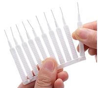 Tiardey 10 Piezas de Limpieza de Cabezal de Ducha, Limpiador de Orificios Peque?os, Cepillo Anti-obstrucción Cepillo Multifuncional Reutilizable para Limpieza Orificios de boquillas de Inodoro