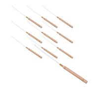 Tiardey 10PCS Nano Ring Tools Hair Extension Loop Tool Nano Bead Threader para Extensiones de Cabello o Plumas