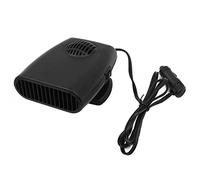 Tiardey 150W 24V Ventilador de Calentador de Coche portátil Universal,Enchufe antivaho 2 en 1 secador de refrigeración de calefacción Ventilador de Calentador de rotación de 360 Grados automático