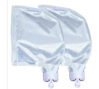 Tiardey 2 Piezas de Limpiador de Piscina de Malla de Nailon para Todo Uso, Bolsa de Repuesto para Polaris 280, 480, Limpiador de Piscina con Cremallera, Accesorios para Todo Uso