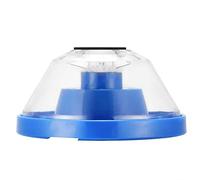 Tiardey, 2 uds., colector de polvo de taladro, accesorios de perforación, cubierta de polvo de taladro de impacto para instalación de ingeniería, azul