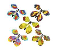 Tiardey 20 Piezas Mariposas voladoras Mariposa voladora mágica 10 Estilos Mariposa decoración cumpleaños para Boda decoración de Navidad