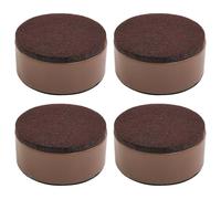 Tiardey 4 Pack Carbon Steel Heightened Foot Pads Furniture Riser Pads 60mm Diameter Bed Riser 30mm Height Lifter for Sofas Coffee Tables Cabinets