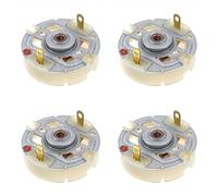 Tiardey 4 PCS RS550 DC Motor Portaescobillas de Carbón para Taladro Eléctrico/Destornillador Eléctrico con Cepillo de Cobre