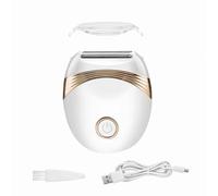 Tiardey Afeitadora eléctrica para Mujer, Recortadora de Bikini,removedor de Vello húmedo y seco para piernas,Cuerpo,Cara,Axilas y Pubis,portátil,Recargable por USB