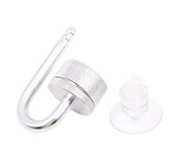 Tiardey Aquarium diffuseur co2 en alliage d'aluminium Avec ventouses et tuyau en U pour Tous Les Types d'aquariums