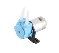 Tiardey Bomba peristáltica de bajo caudal, 12 V, pequeña Bomba dosificadora de líquidos para acuarios,Aplicaciones analíticas, Tubo Flexible de 3 mm de diámetro Interior y 5 mm de diámetro Exterior