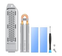 Tiardey Disipador de Calor SSD para 5 disipadores de Calor para M.2 NVMe SSD 2280 Adecuado para expansión de 5 Memorias y PC