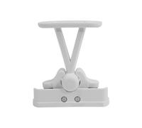 Tiardey Door Stopper Caravan Door Stopper Heavy Duty Truck White Door Stopper RV Spring Stopper Vi/VA T-Type Fixing Clip For RV Cabinet Stopper