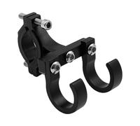 Tiardey Gancho Delantero para Patinete eléctrico, Accesorios para Patinete eléctrico, Gancho de Aluminio para Casco, Bolsa para Patinete eléctrico, Color Negro