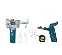 Tiardey Glass Tile Tool Kit 10 Piezas Kit de Herramientas de Vidrio 2 en 1 Herramienta portátil para Azulejos, abridor de Azulejos Rueda de 6 mm de aleación Dura para Vidrio para el hogar